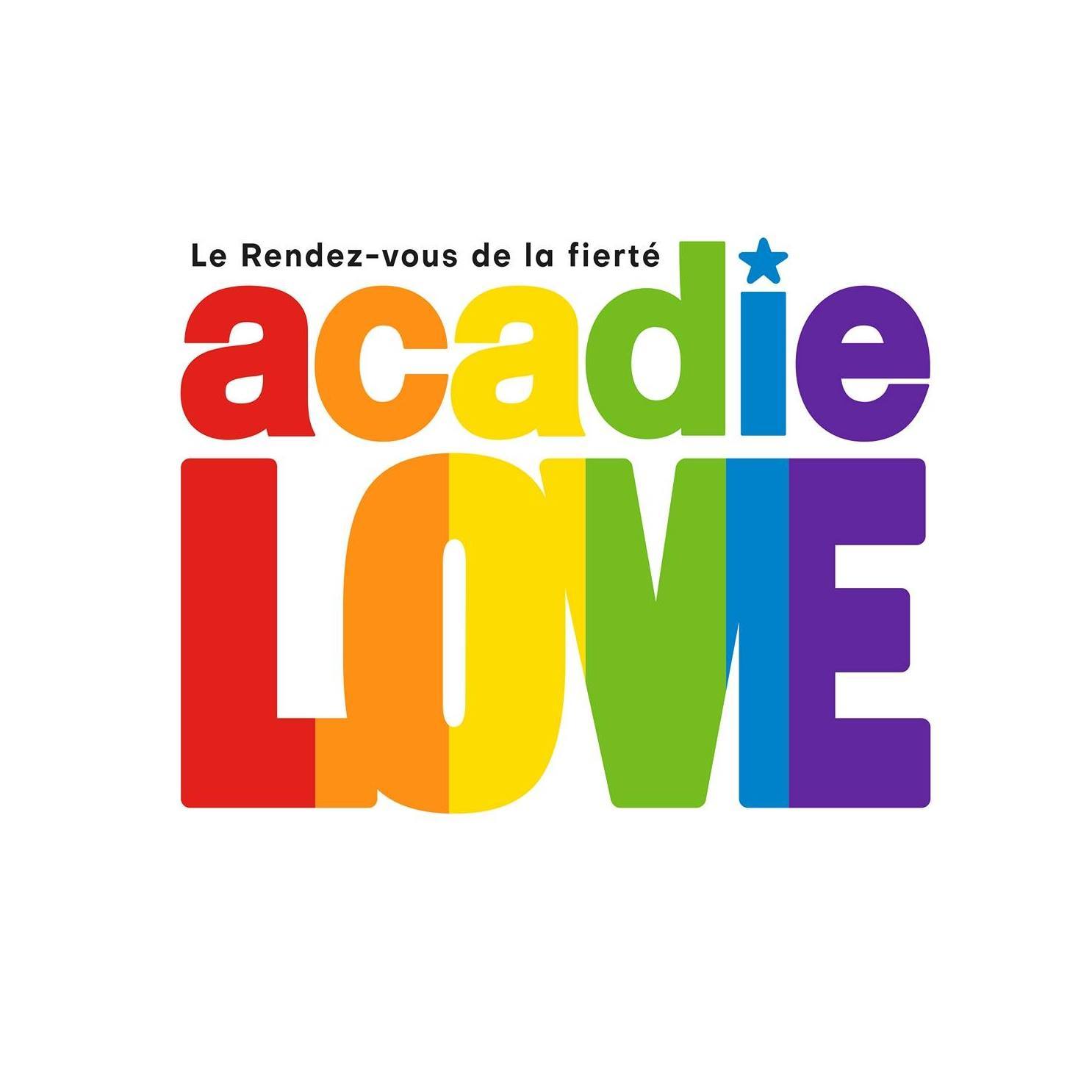 Le Rendez-vous de la fierté Acadie Love Image